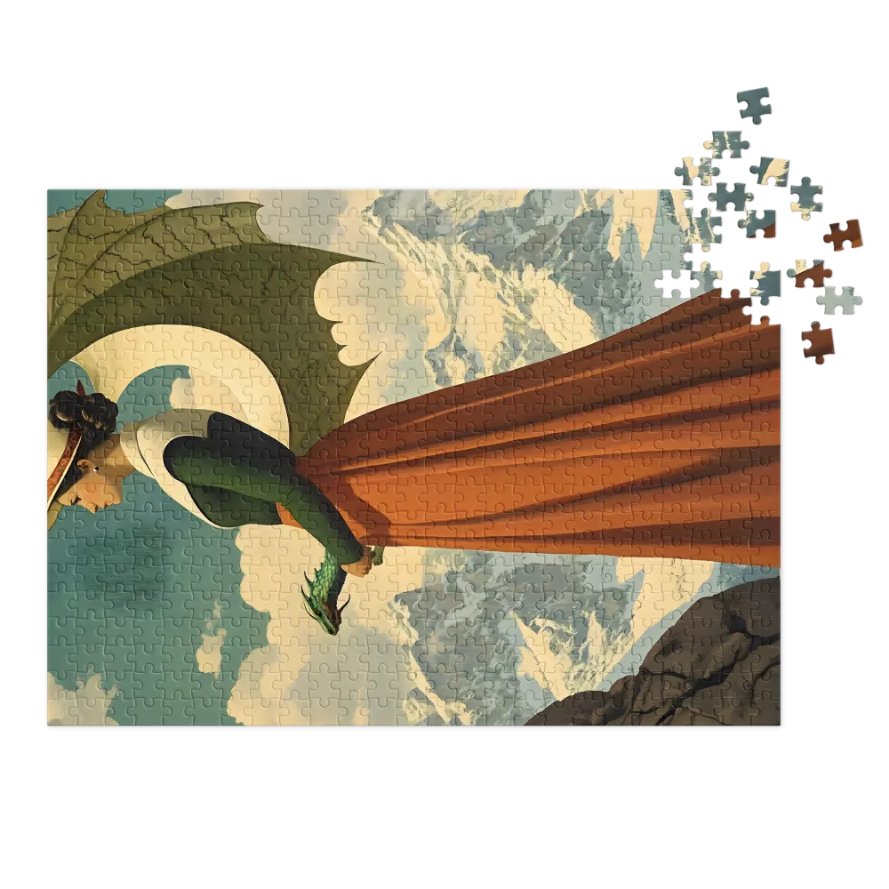 Guardiã dos Picos 
 Puzzle em caixa de metal