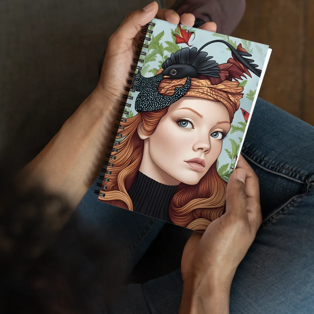 Feathered Reverie 
 Spiral Notebook | 140 pages