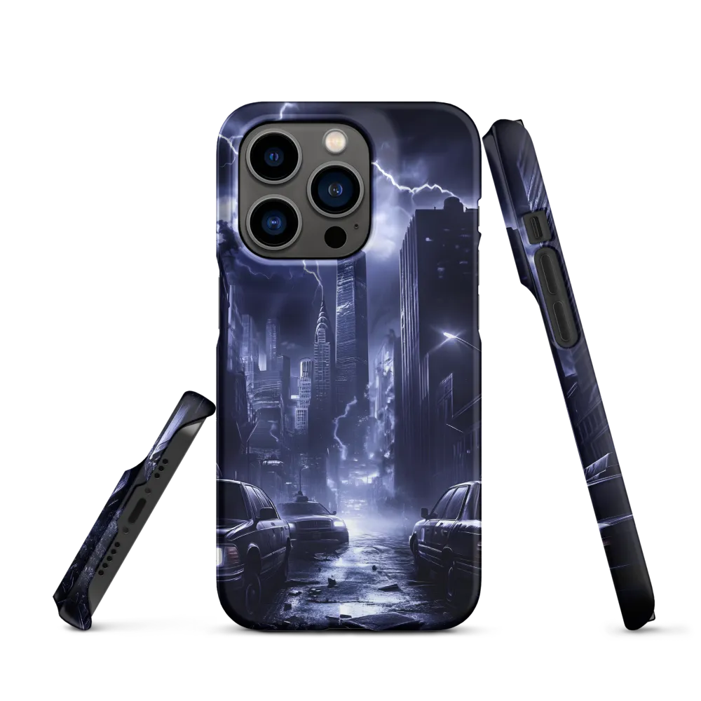 Dramatic Night Cityscape | Phone Case
