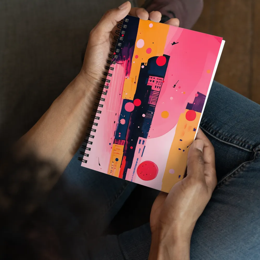 Neon City Dream 
 Spiral Notebook | 140 pages