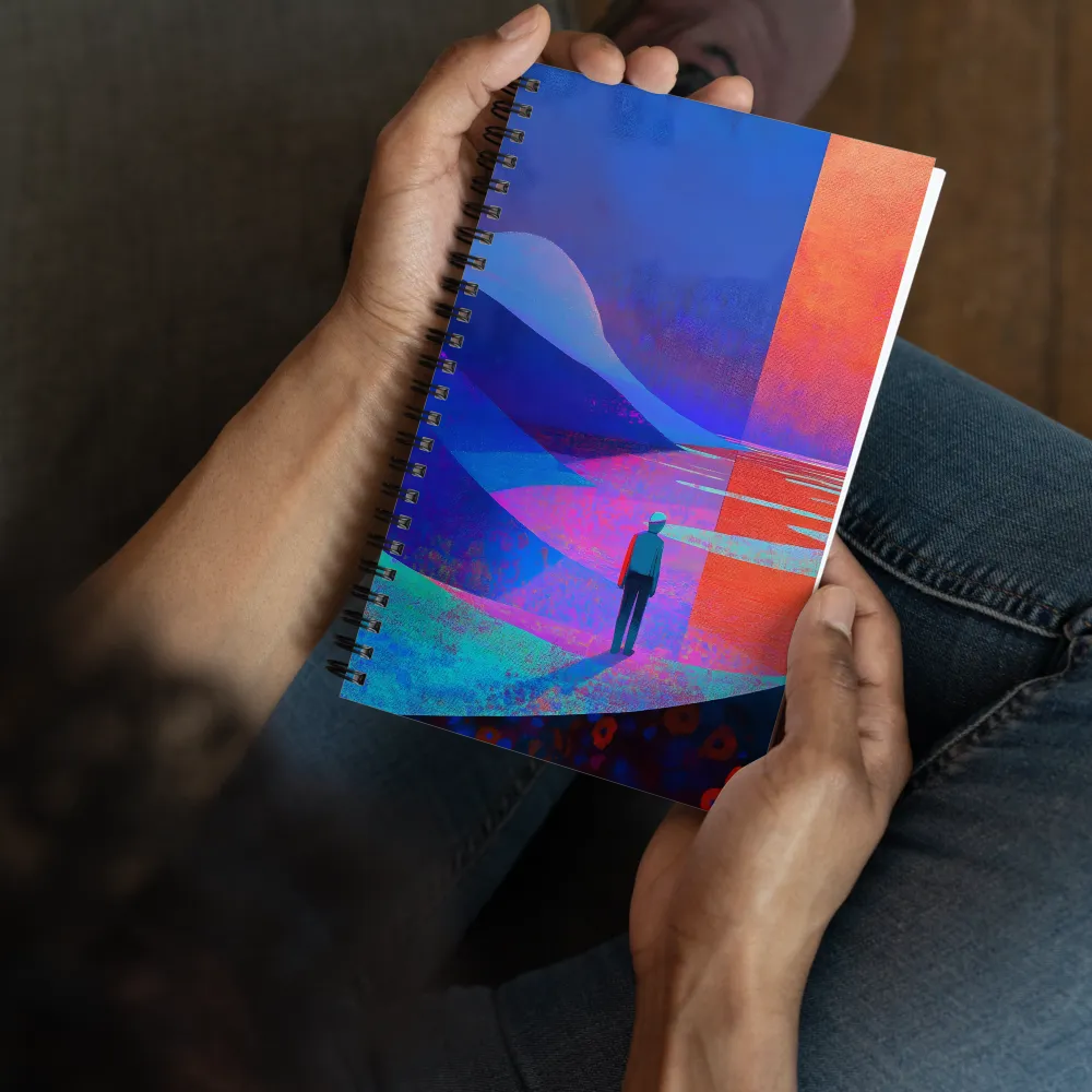 Fragmented Horizon 
 Spiral Notebook | 140 pages