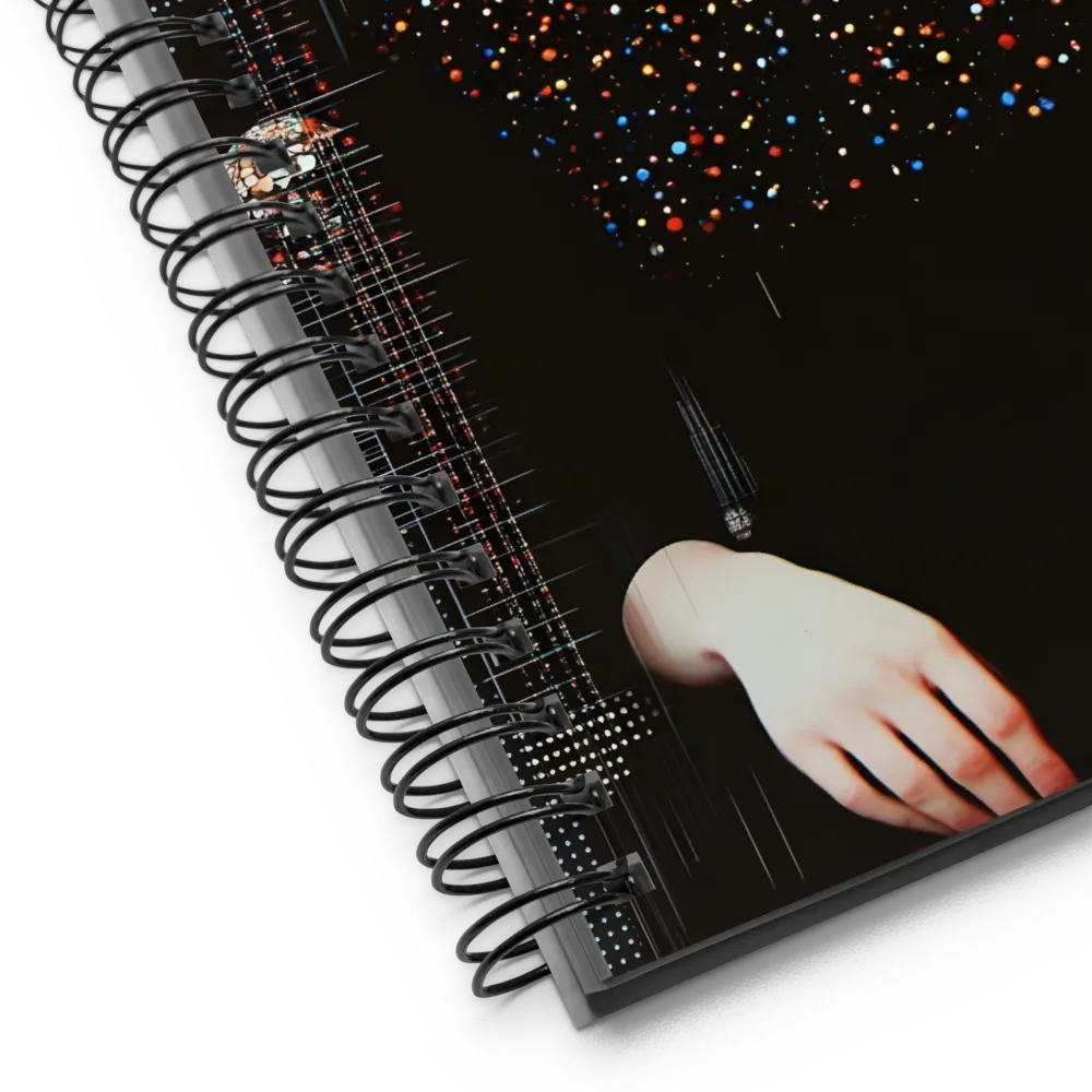 Glitched Identity 
 Spiral Notebook | 140 pages