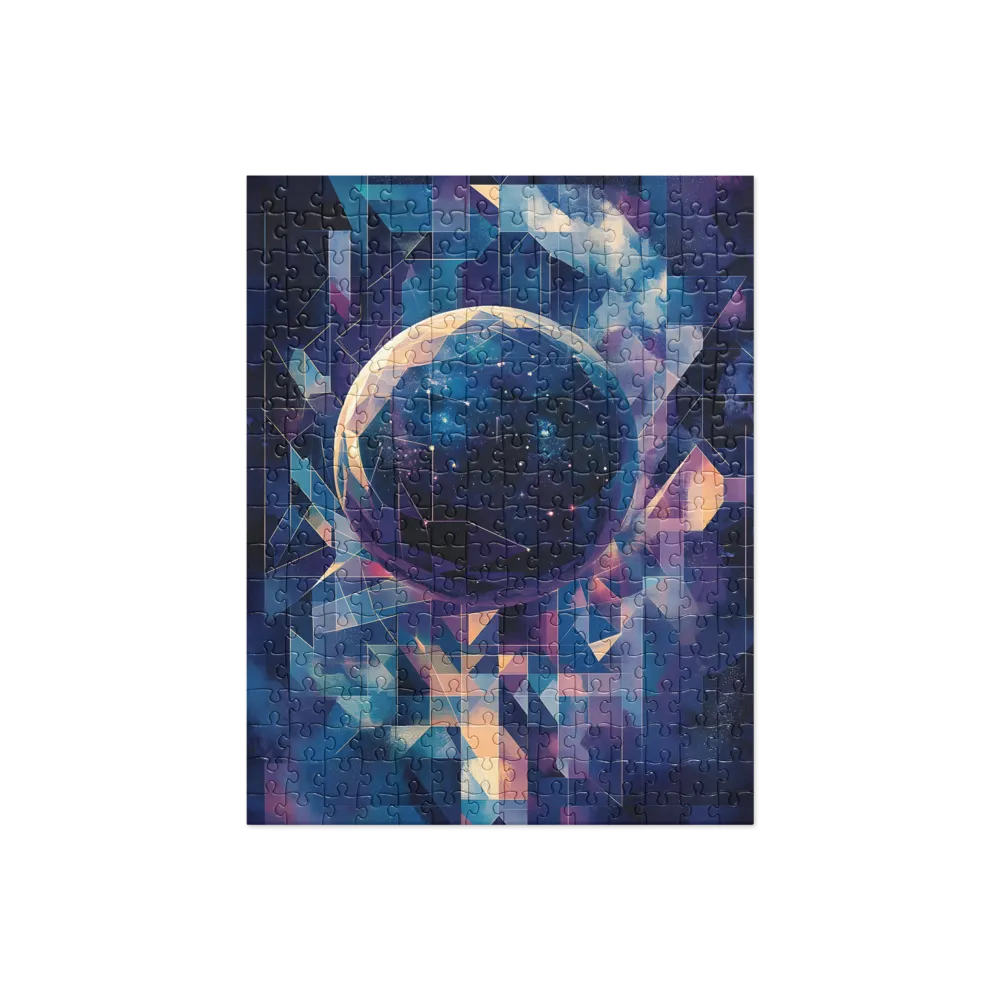 Cosmic Geometry 
 Jigsaw Puzzle in Tin Box