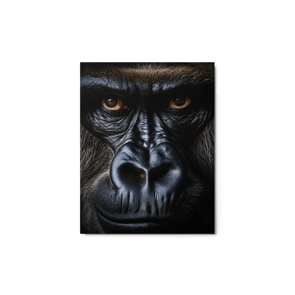 Close-Up of Gorilla Face