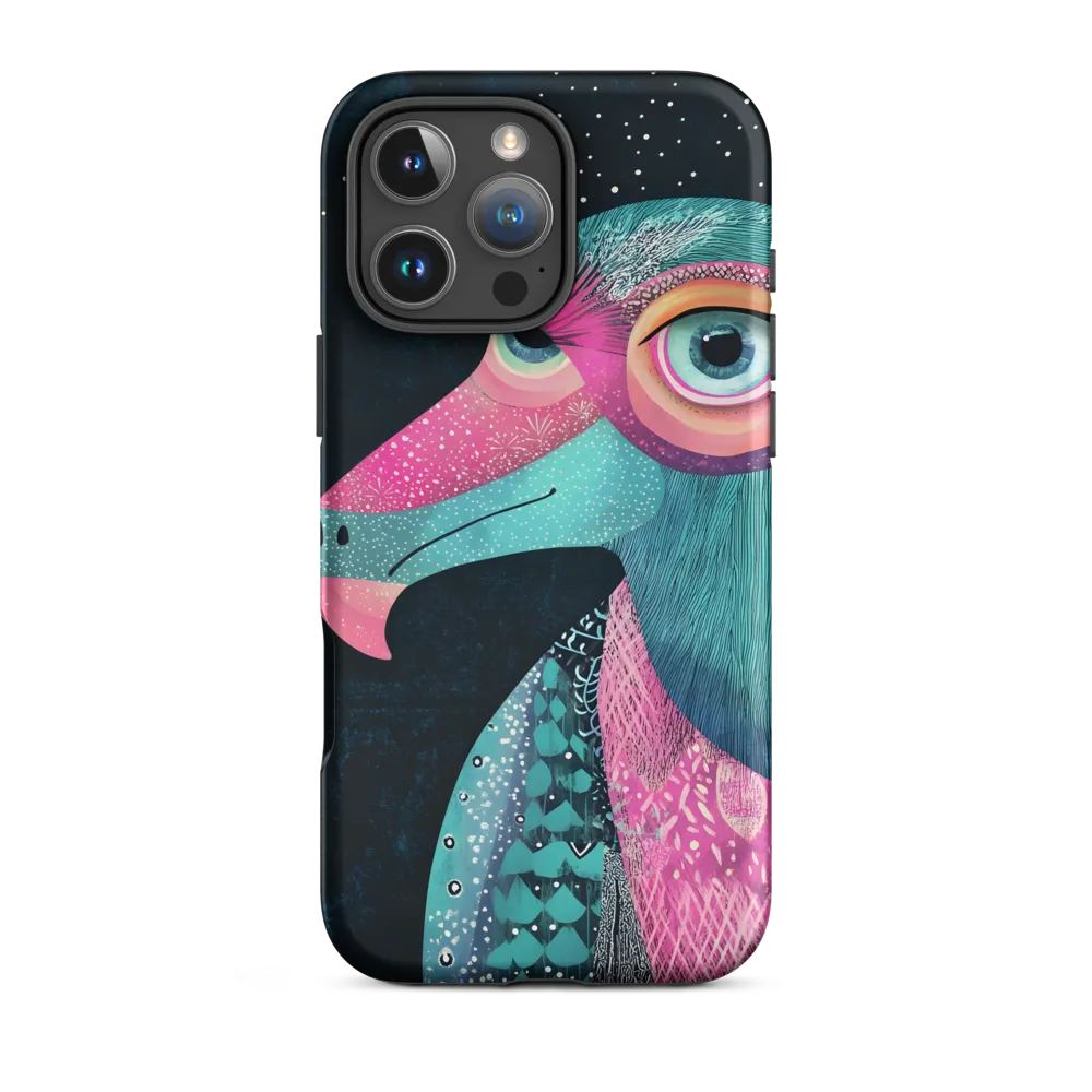 Colorful Vulture Illustration | Phone Case