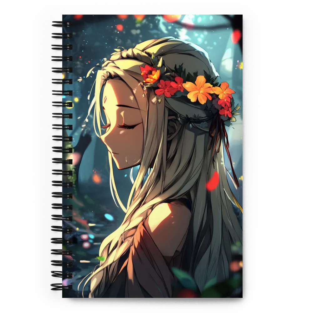 Forest Nymph's Reverie 
 Spiral Notebook | 140 pages