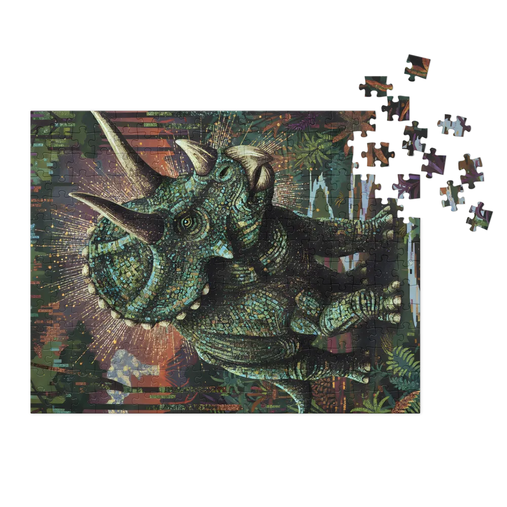 Stippled Triceratops