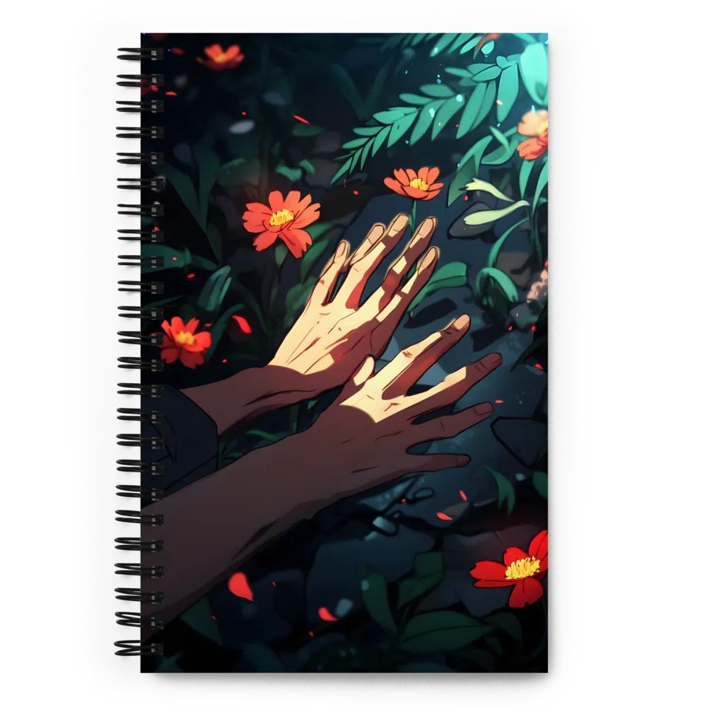 Embrace of Light and Nature 
 Spiral Notebook | 140 pages