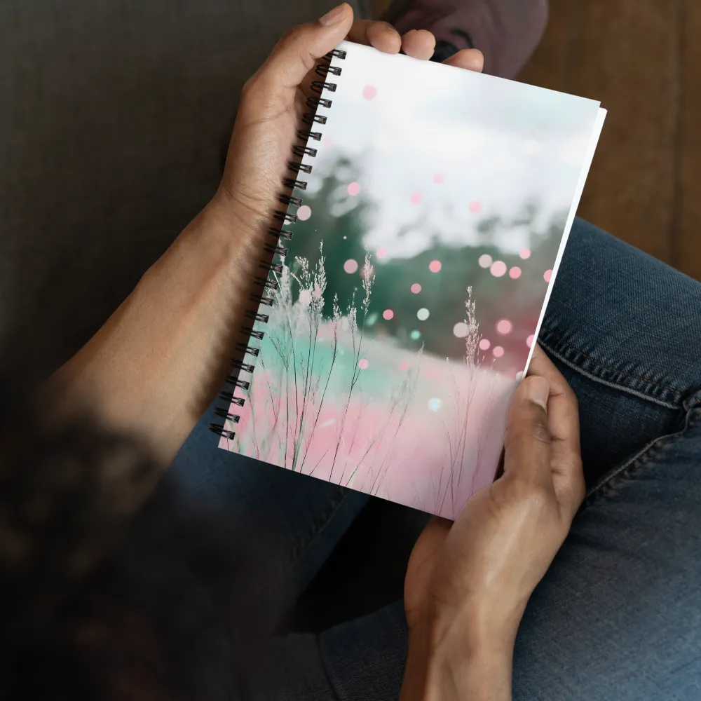 Dreamy Meadow Bokeh 
 Spiral Notebook | 140 pages