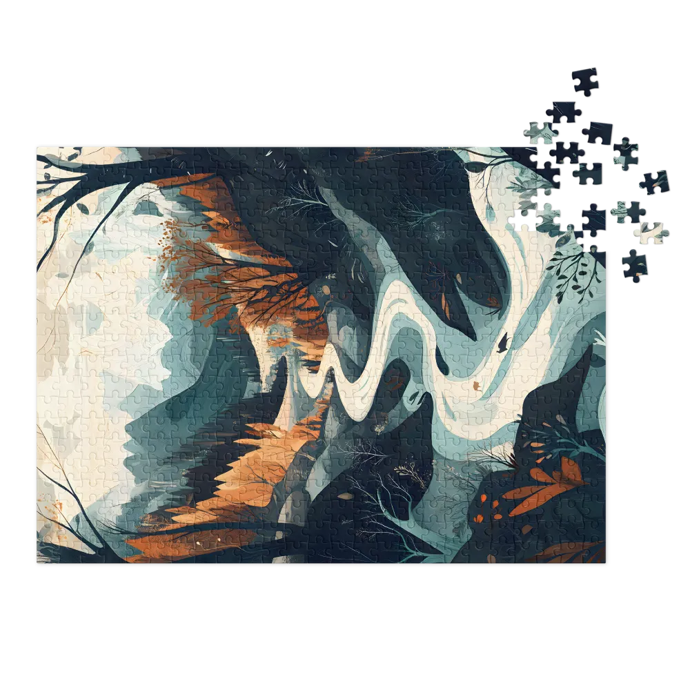 Winding River Landscape
