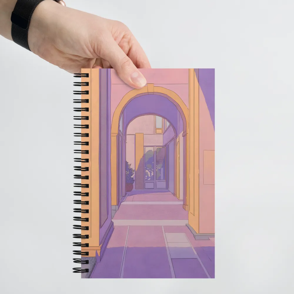 Twilight Archway 
 Spiral Notebook | 140 pages