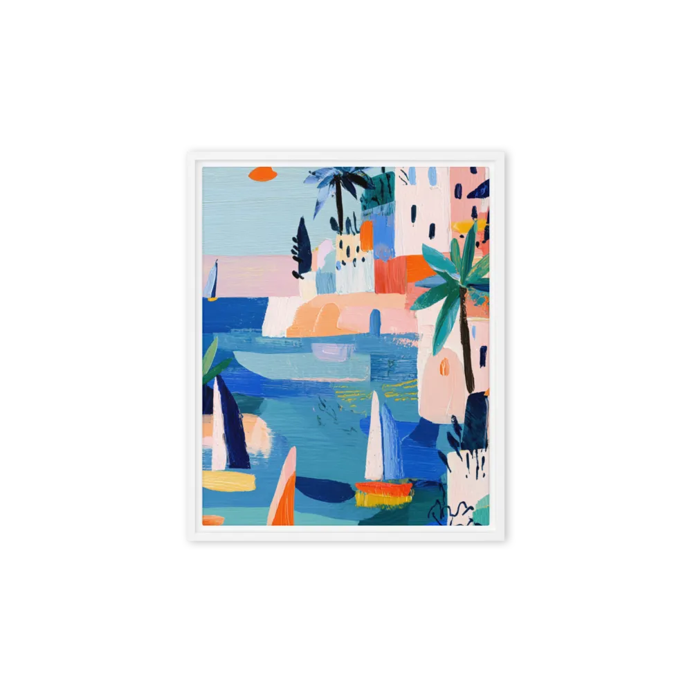 Sails off the Cliffside 
 Canvas | 12″x 18″