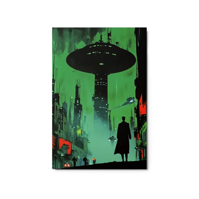 Dystopian Future Metropolis | Art Print