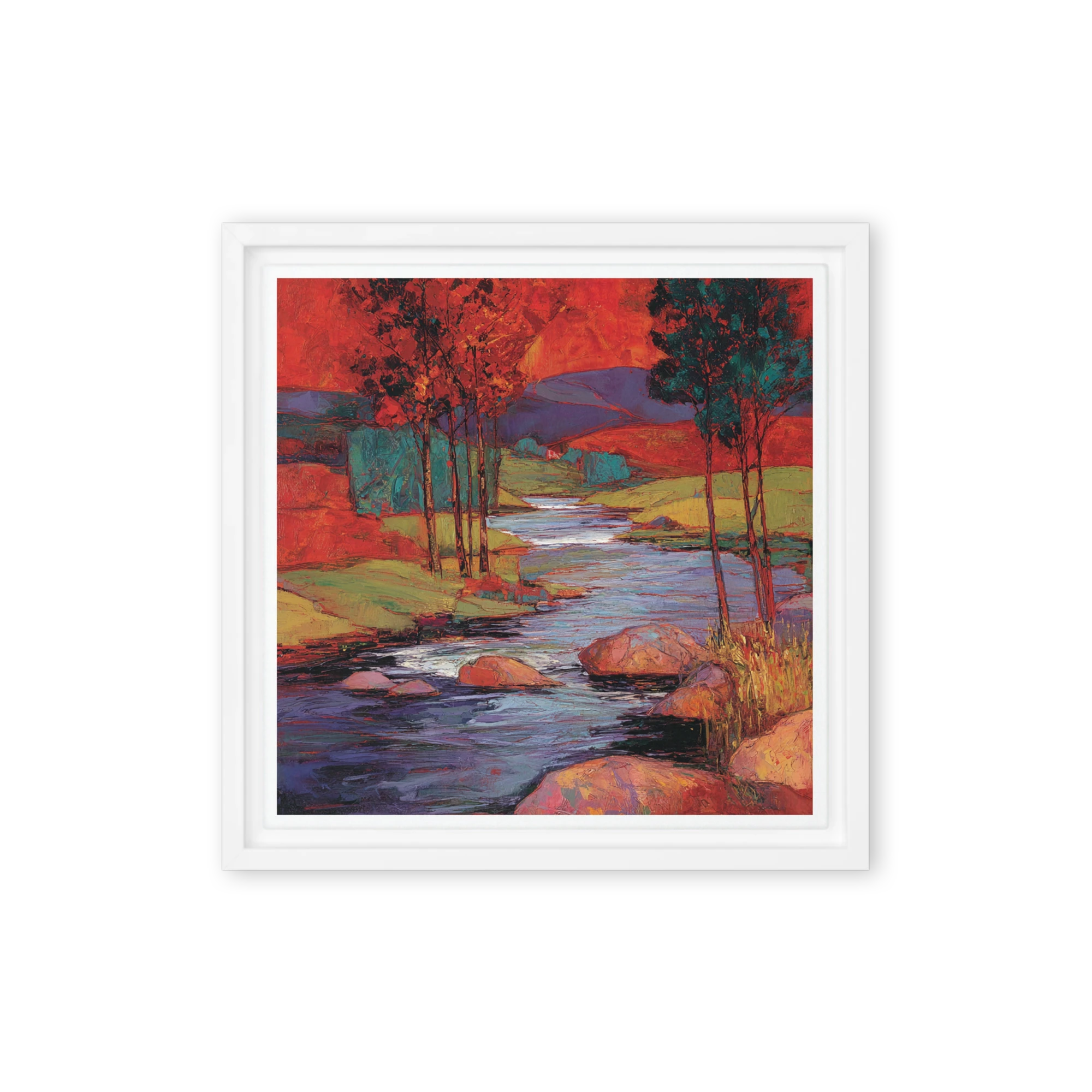 River of Fiery Hues