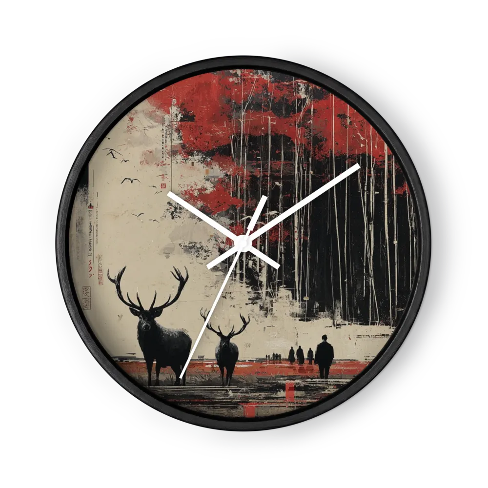 Red Canopy and Stags