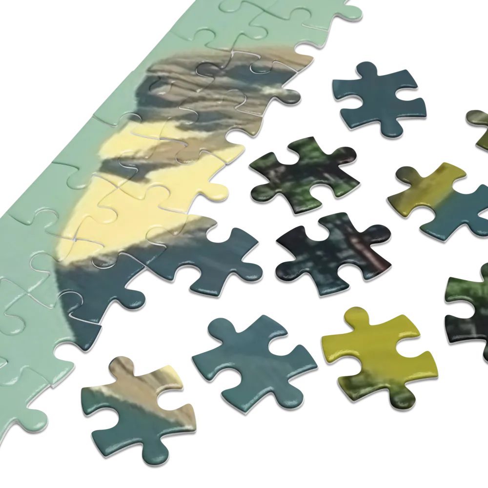 O Santuário da Ilha 
 Puzzle em caixa de metal