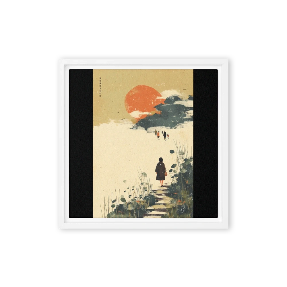 Journey to the Setting Sun | Art Print