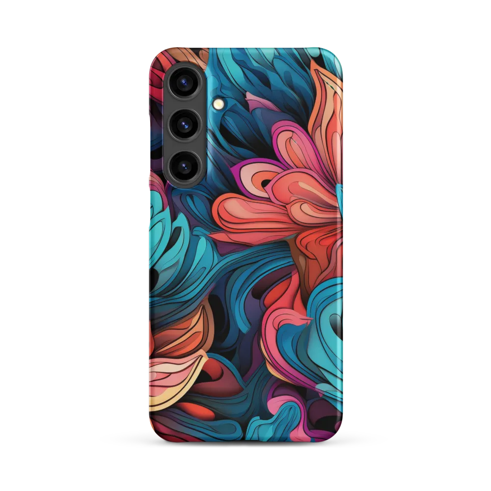 Vibrant Abstract Floral Design | Phone Case