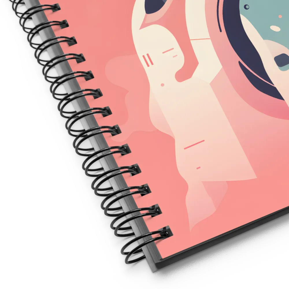 Cosmic Gaze 
 Spiral Notebook | 140 pages
