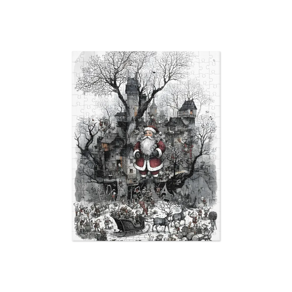 Santa's Treehouse Workshop 
 Jigsaw Puzzle
