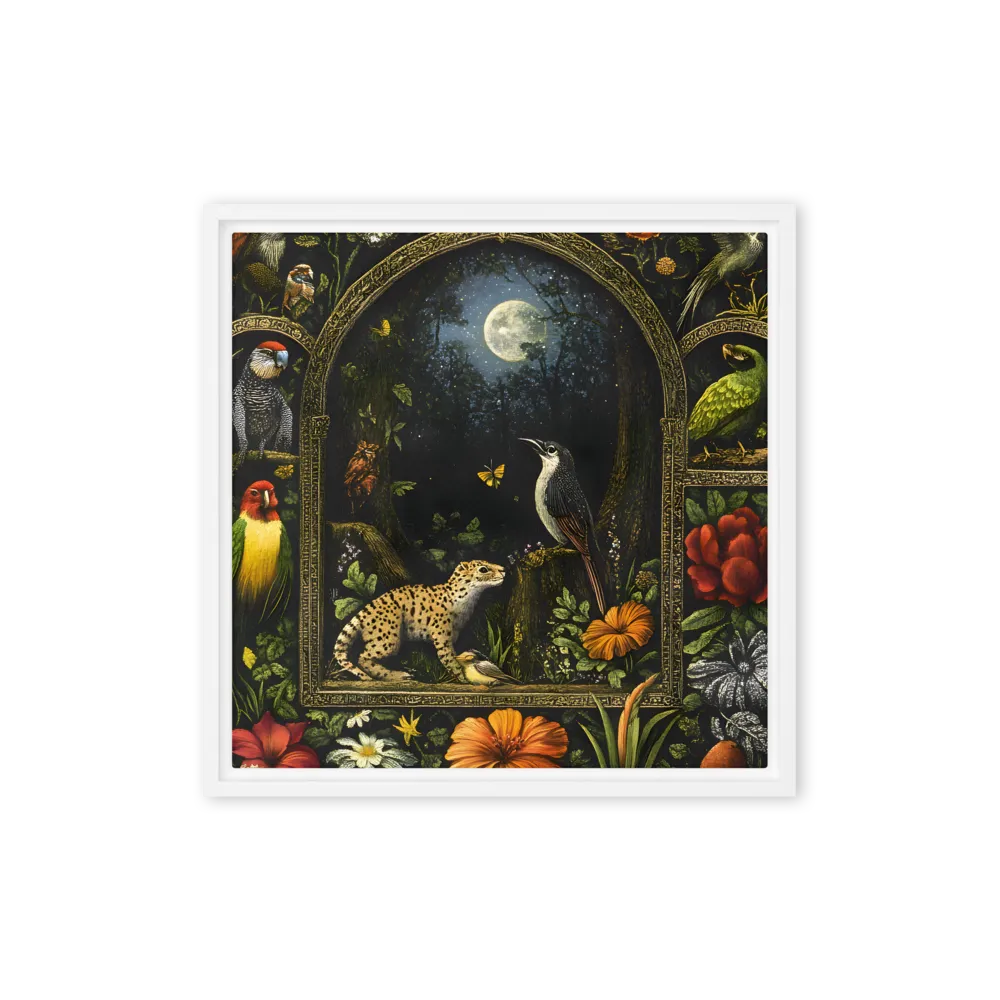 Enchanted Nocturne 
 Canvas with Black Frame