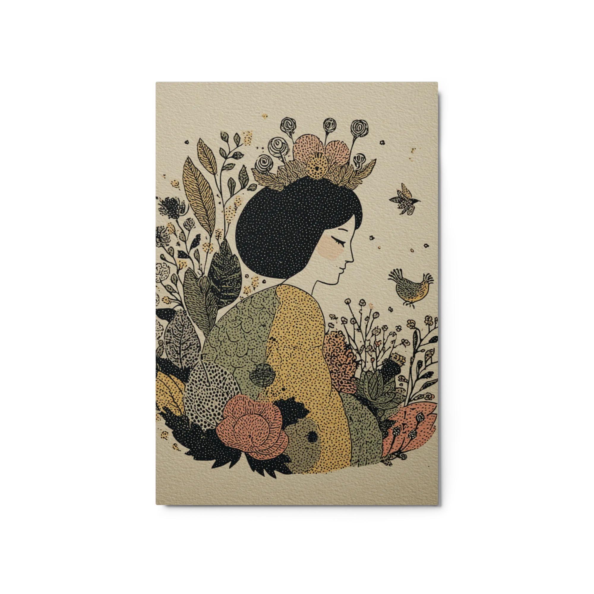 Botanical Folk Prints for Warm Rooms — Meadow Whimsy
