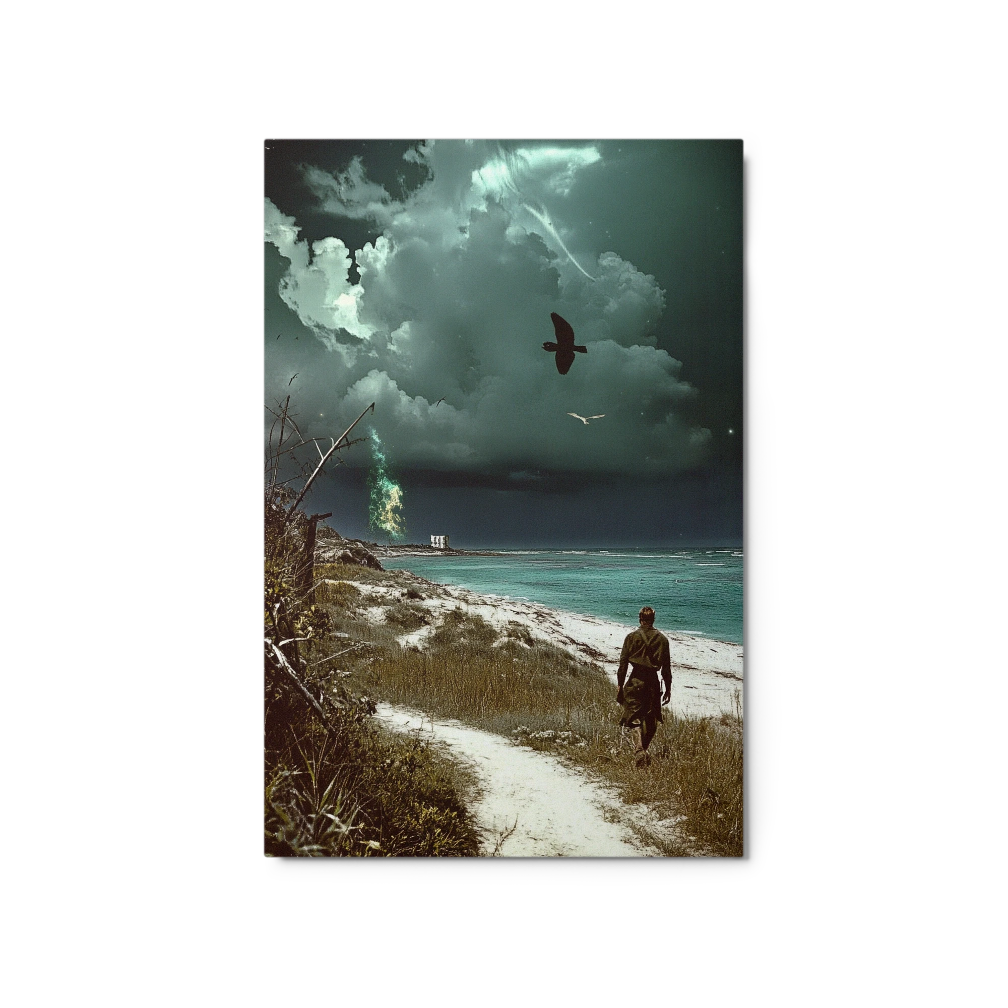 Surreal Beach Landscape