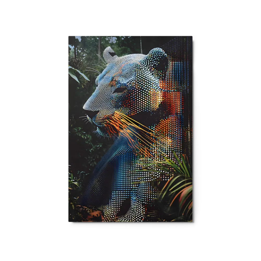 Prismatic Jaguar 
 Canvas | 20″x 30″