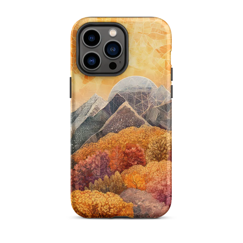 Golden Autumn Mountains | Phone Case