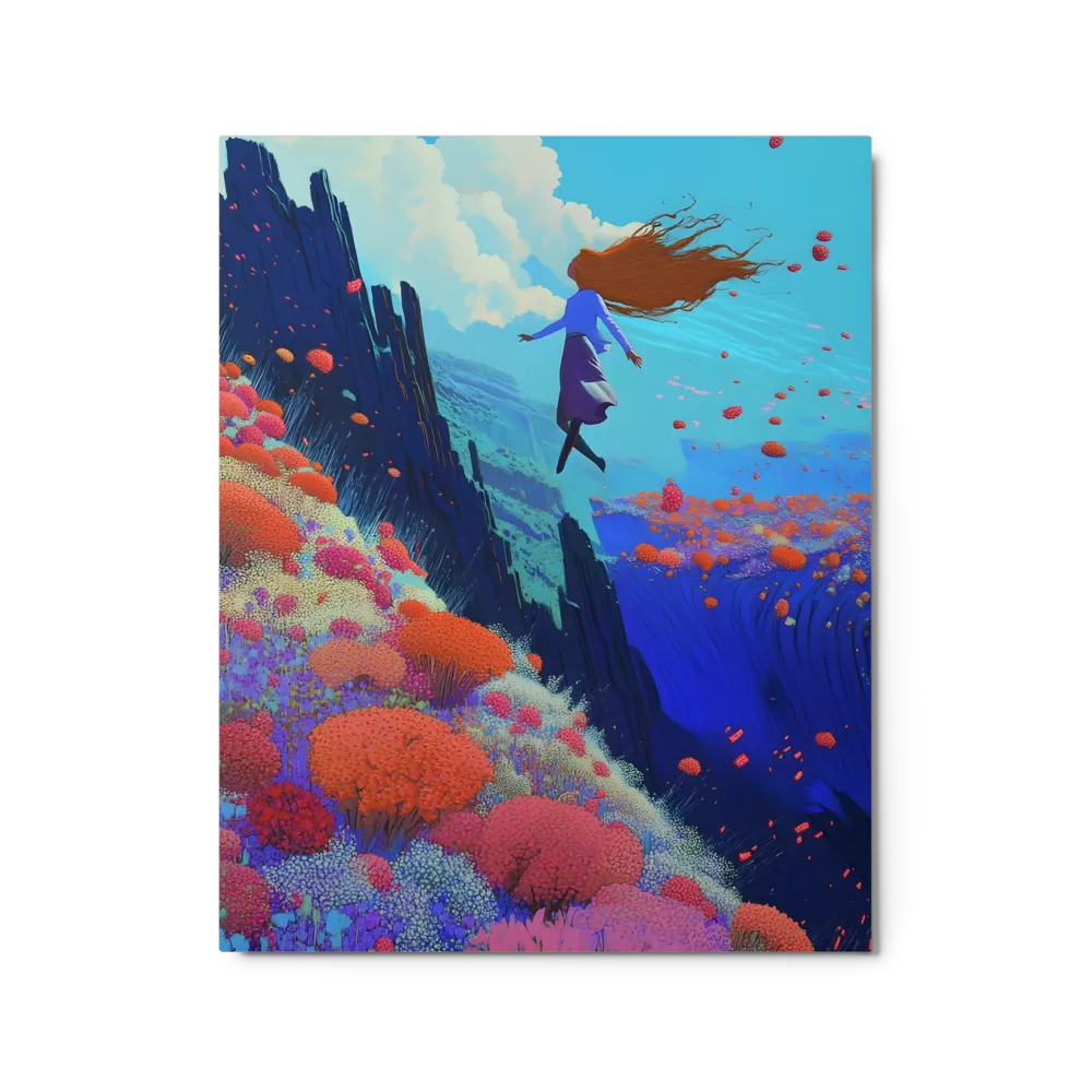 Ethereal Bloom Ascent 
 Canvas | 28″x 28″