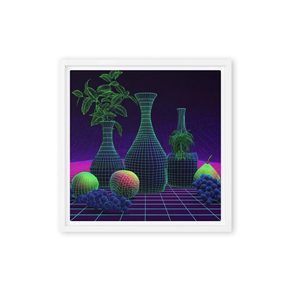 Digital Wireframe Still Life | Art Print
