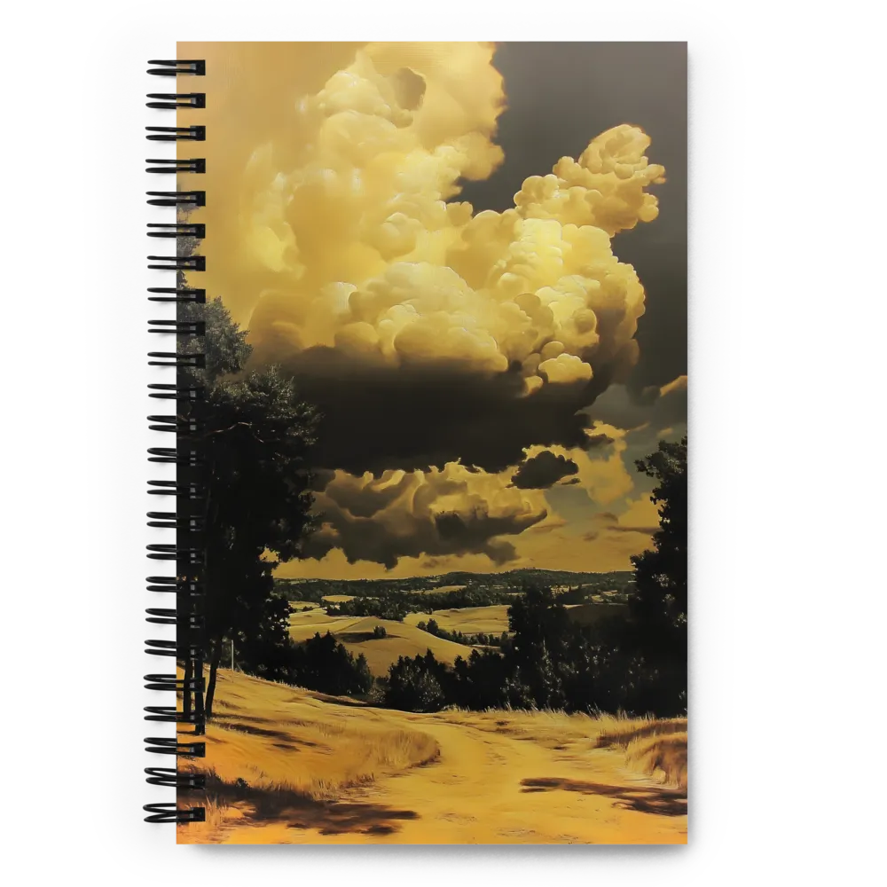 Golden Hour Storm 
 Spiral Notebook | 140 pages
