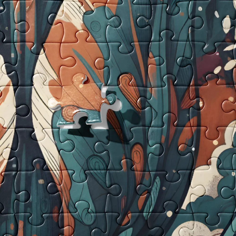Marbled Tulip 
 Jigsaw Puzzle