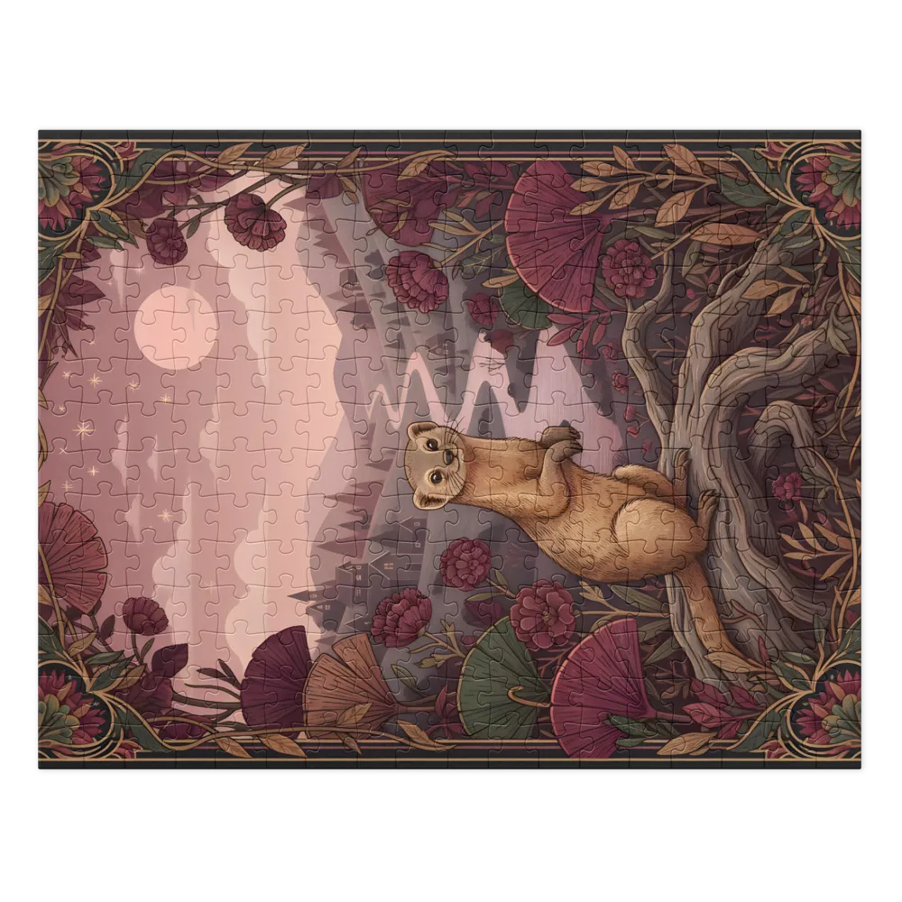 Moonlit Weasel | Jigsaw Puzzles