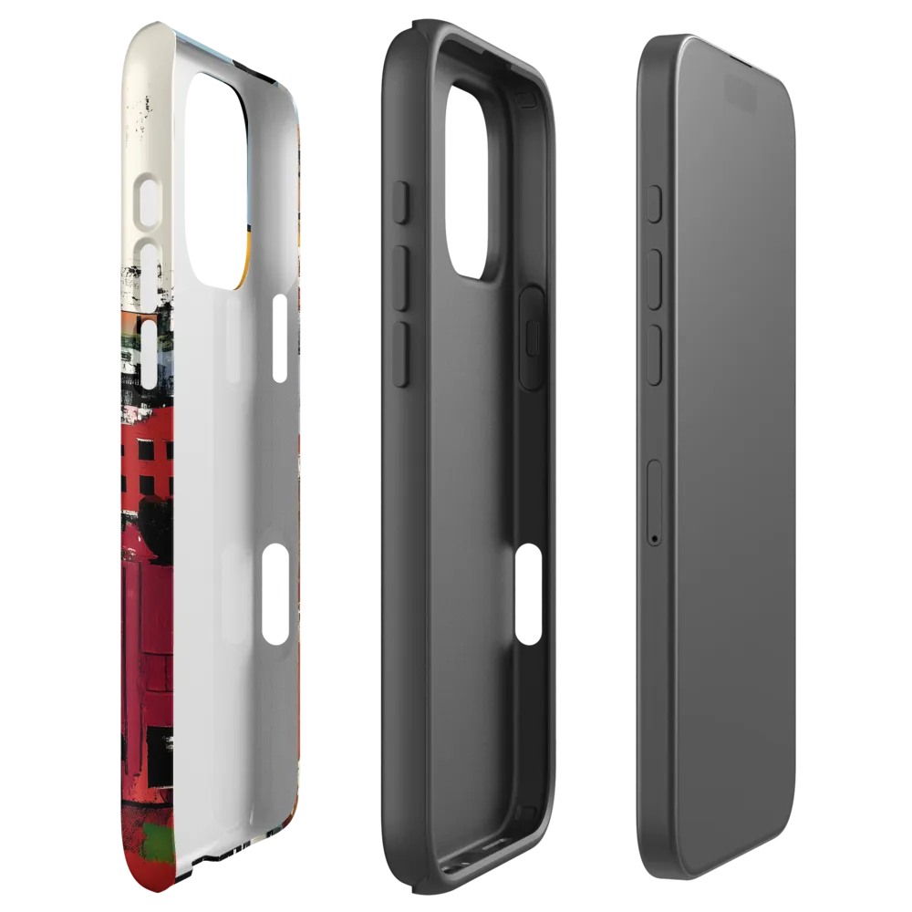 Vibrant Abstract Cityscape Design | Phone Case