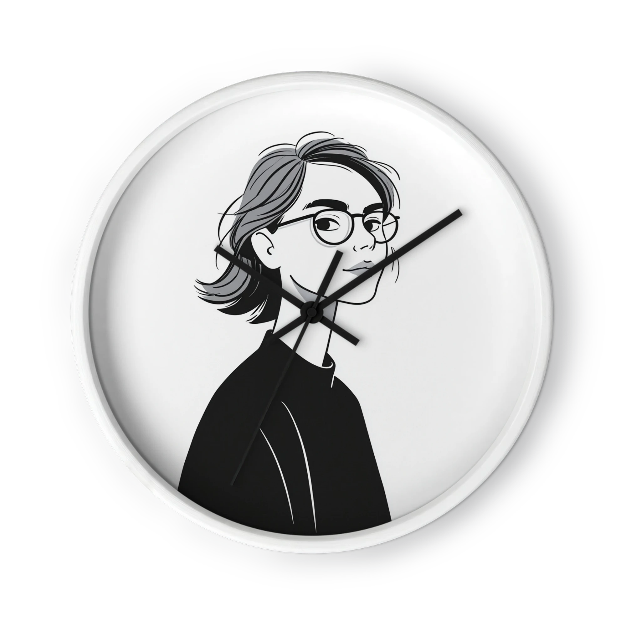 Girl with Glasses Portrait
