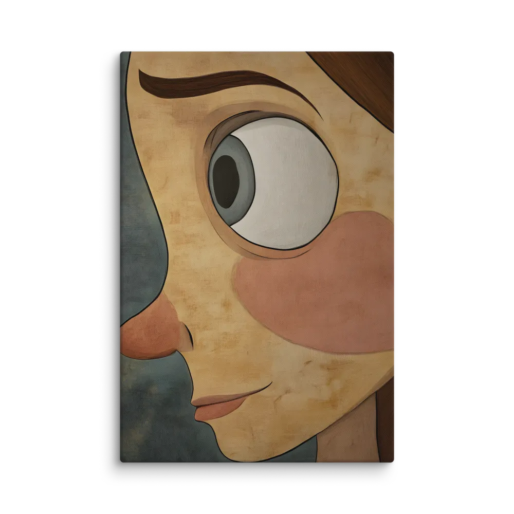 Gaze of Curiosity 
 Canvas | 32″x 48″