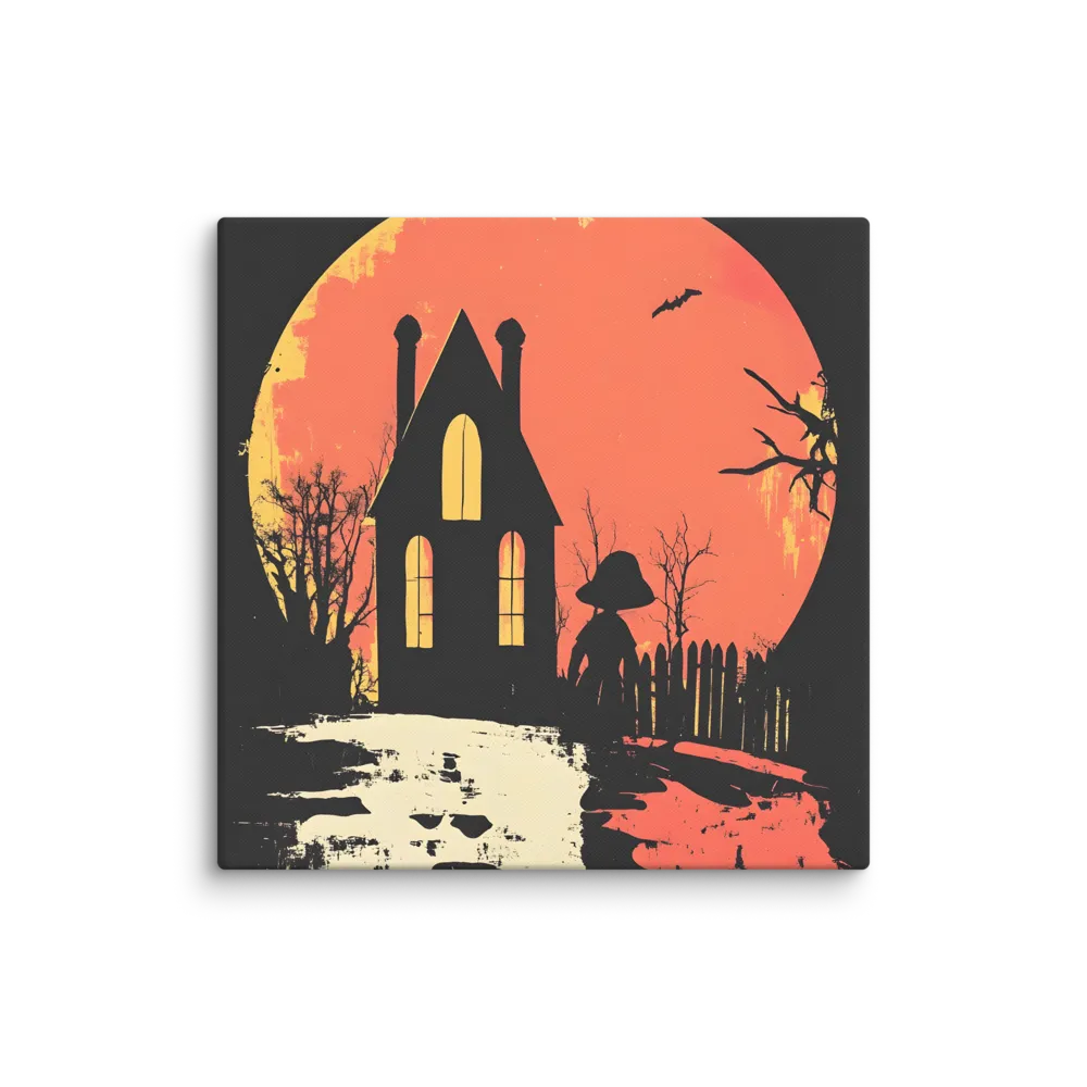 Whispers of the Harvest Moon 
 Canvas | 28″x 28″