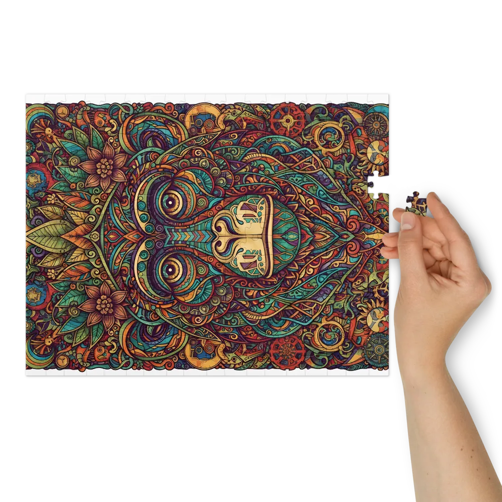 Ornate Primate Portrait | Jigsaw Puzzles