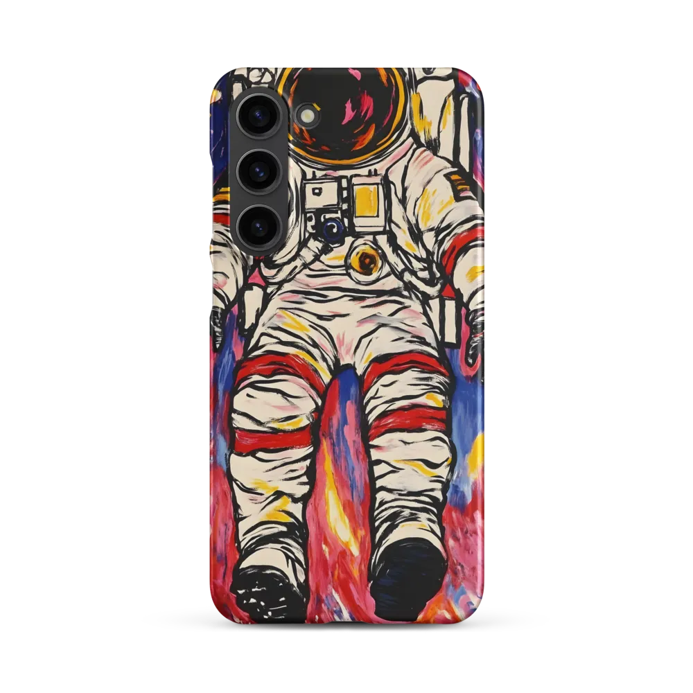 Colorful Astronaut in Space | Phone Case