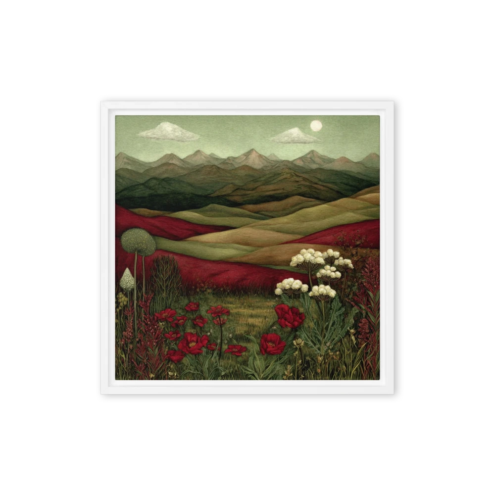 Meadow Before the Peaks | Art Print