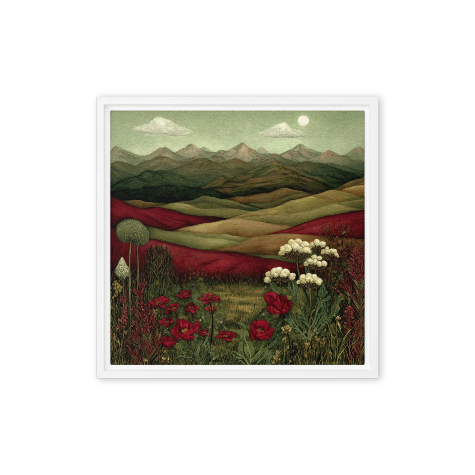 Meadow Before the Peaks | Art Print
