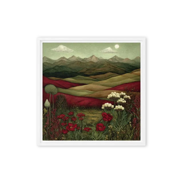 Meadow Before the Peaks | Art Print