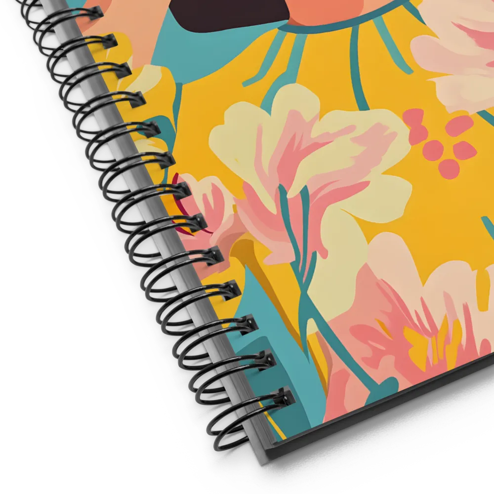 Floral Panic 
 Spiral Notebook | 140 pages