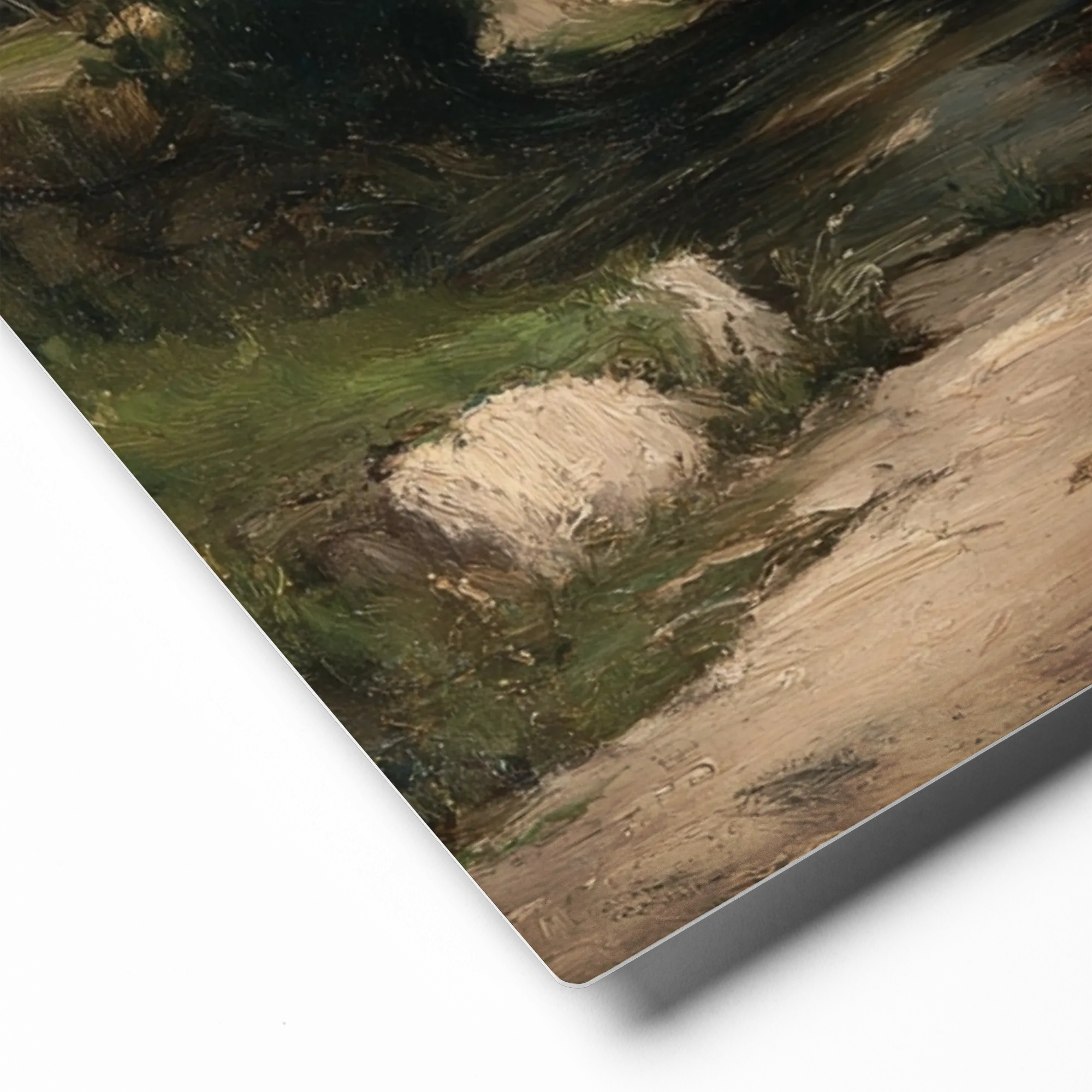 The Whispering Stream 
 Canvas | 28″x 28″