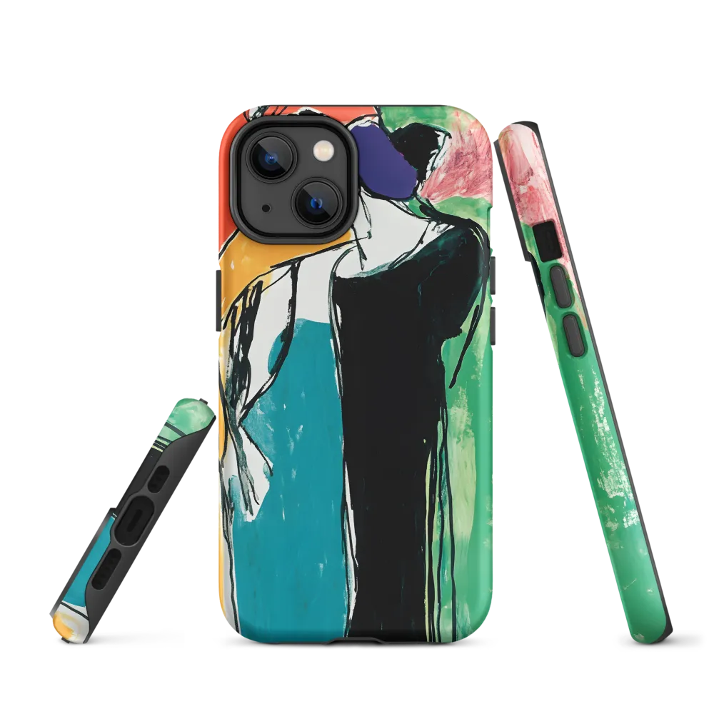 Expressionist Female Figure Painting | Phone Case