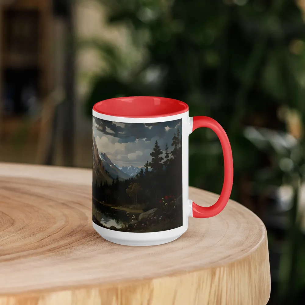 Alpine Reflection 
 Mug with Black inside | 15 oz