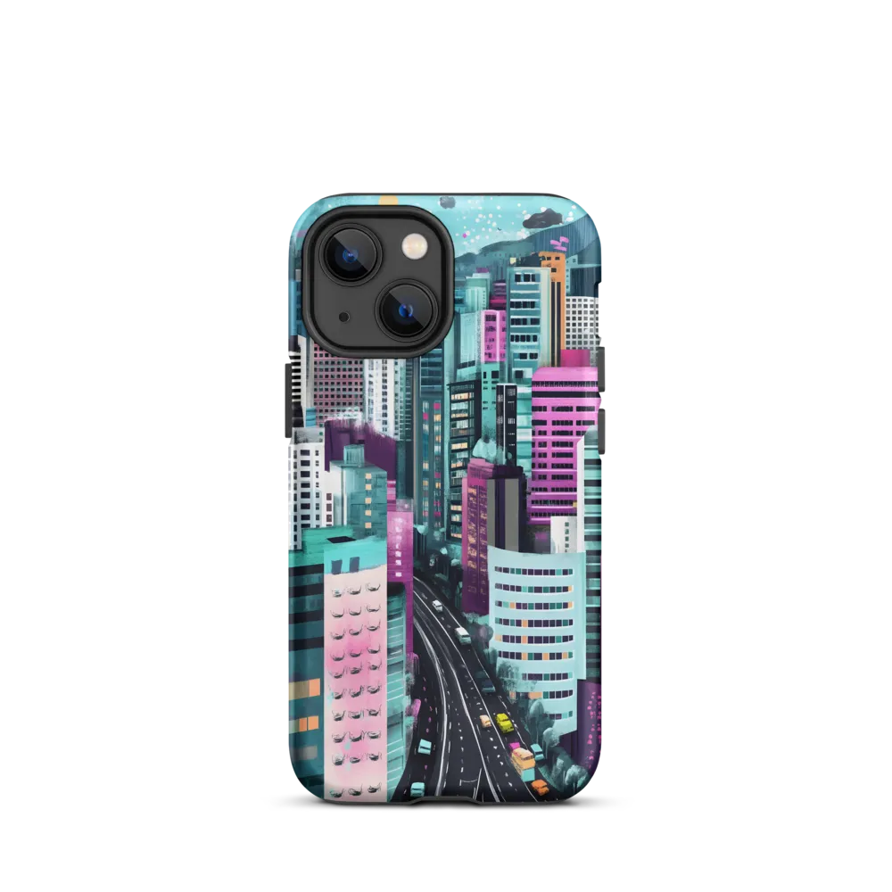 Colorful Urban Cityscape | Phone Case