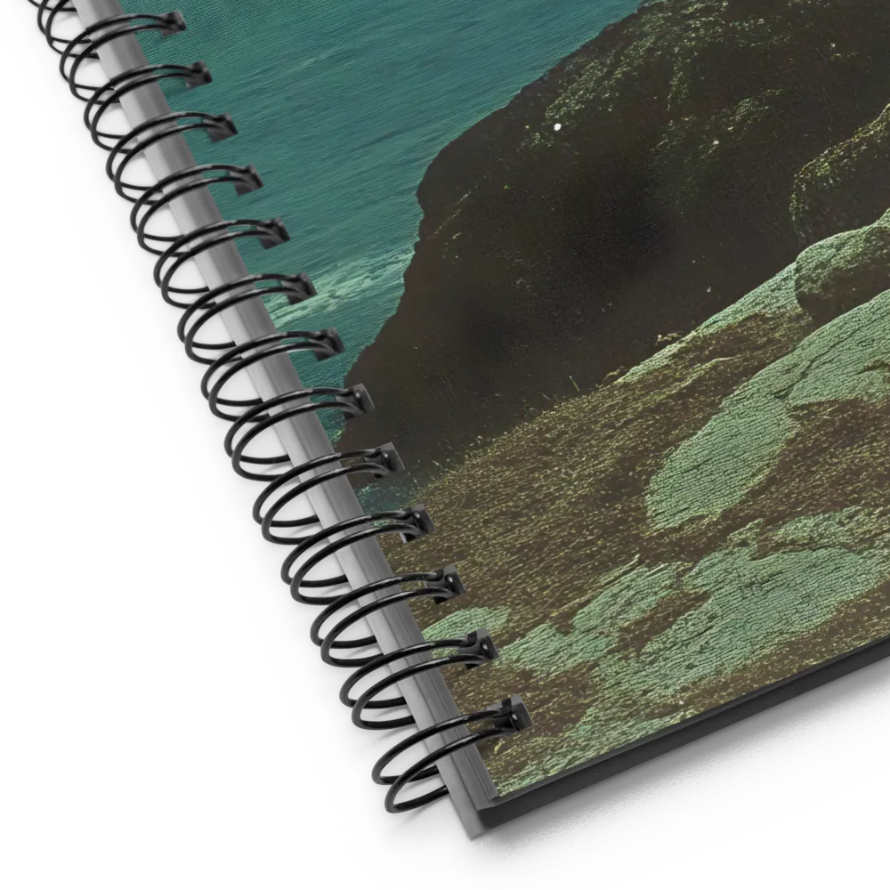 Coastal Fog Landscape 
 Spiral Notebook | 140 pages