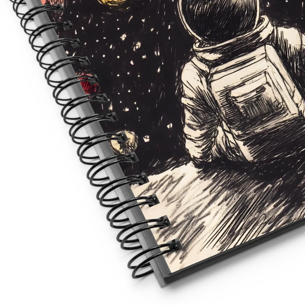 Cosmic Contemplation 
 Spiral Notebook | 140 pages